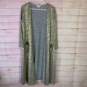 LuLaRoe Sarah Lightweight Cardigan Duster Size Small‎